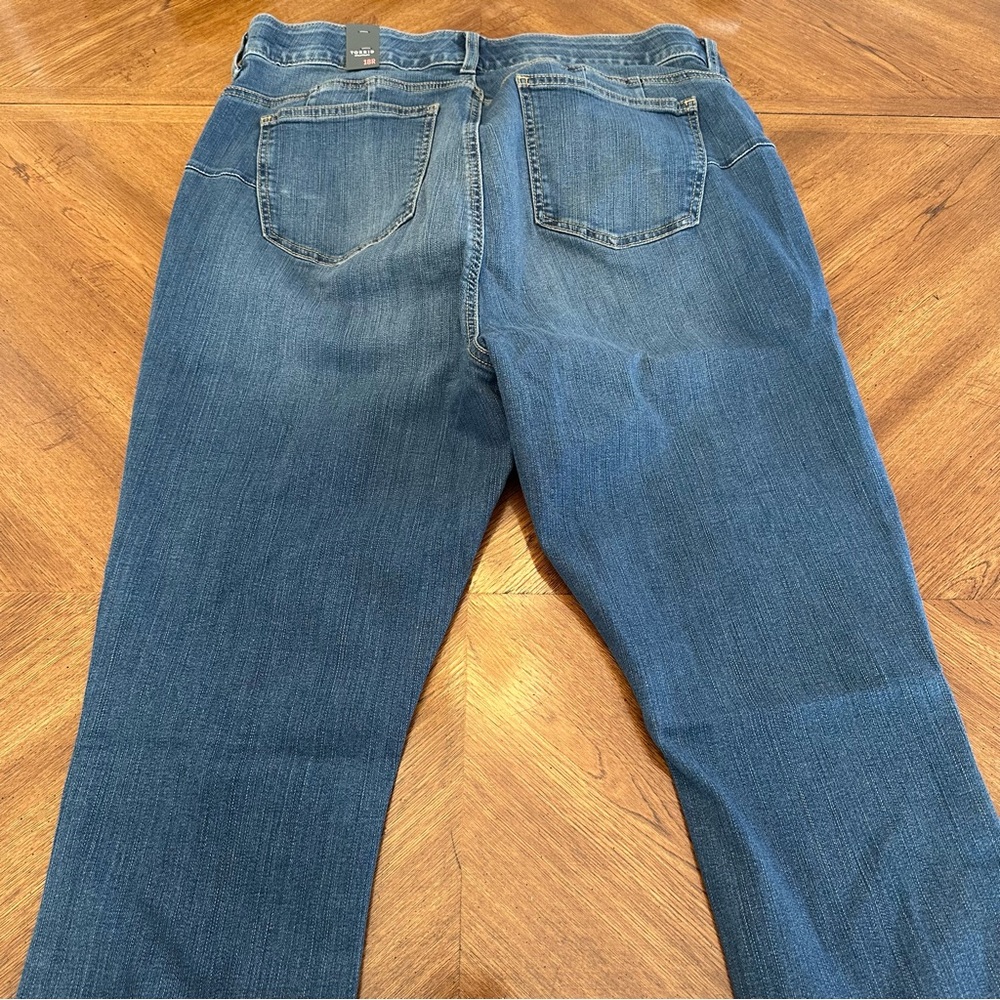 Torrid Heartthrob Blue Bombshell Skinny Jeans, Plus Size 18R, Women's Denim, New - Picture 5 of 13